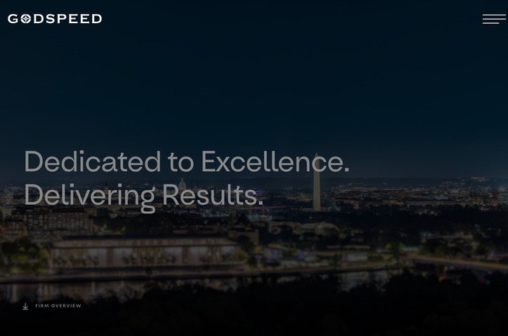 Godspeed Private Equity Website by MVP Marketing + Design, Inc.