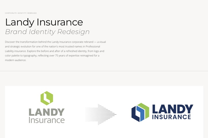 Landy Insurance Rebrand by Landy Insurance