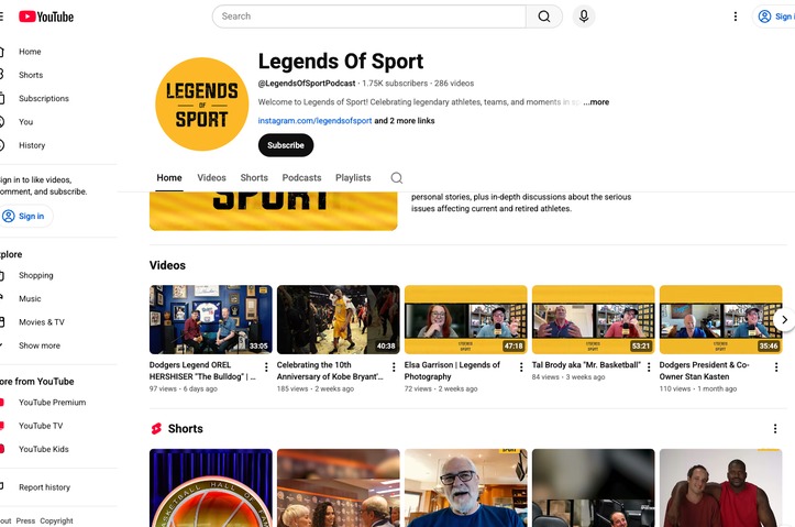 LEGENDS OF SPORT by Legends Of Sport