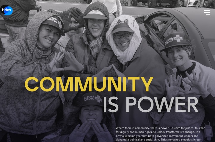 Tides Impact Overview 2024 | Community is Power by Acton Circle