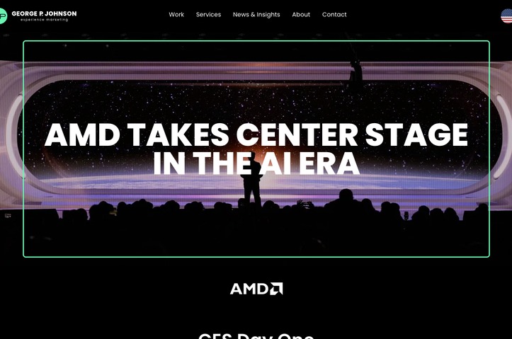 AMD CES Keynote by George P. Johnson
