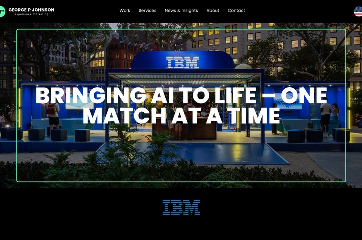 IBM AI Sports Club at the Park by George P. Johnson